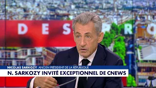 Nicolas Sarkozy: "France needs to be strongly embodied"