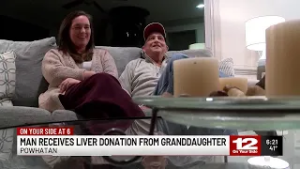 Woman saves grandfather’s life with liver donation