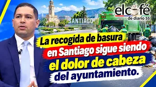 Engels de Jesús, PLD Councilman, visits us and discusses the situation at Santiago City Hall