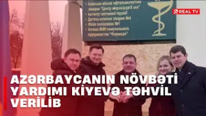 Azərbaycanın növbəti yardımı Kiyevə təhvil verilib