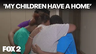 Homeless family gifted house in Detroit