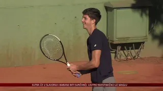 Osječki tenisač Matej Dodig zaigrao sa djecom iz TK Olimpije