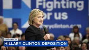 Epstein Files: Hillary Clinton testifies before House members
