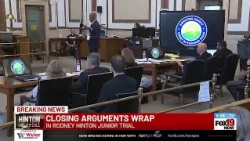 Closing arguments conclude in Rodney Hinton Jr. murder trial
