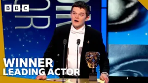 Robert Aramayo wins Leading Actor | BAFTA Film Awards 2026 - BBC