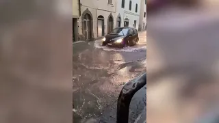 Bad weather in the Arezzo area, heaviest damage in Valdarno. Orange alert for tomorrow