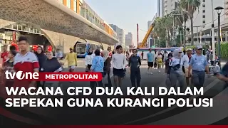 Menteri LH Usul "Car Free Day" Dua Kali Sepekan, Ini Komentar Masyarakat | Metropolitan