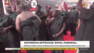 A Royal Farewell: Nifahene of New Juaben, Nana Okoawia Dwomo Baabu, Laid to Rest.