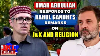 Omar Abdullah Responds to Rahul Gandhi’s Remarks on J&K and Religion | Jammu Kashmir News