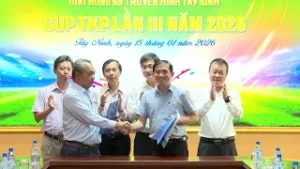 Giải bóng đá truyền hình Tây Ninh Cúp TKP lần III năm 2026 sẽ khởi tranh vào ngày 26/02