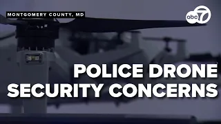 A Maryland police department shifts away from Chinese-made drones over security concerns