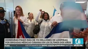 Estos millones pagó el gobierno de Honduras a brigadas médicas cubanas en los últimos dos años