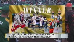 Isotopes’ Native American Heritage Night wins MiLB award