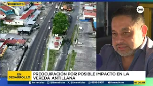 Preocupación por ensache en Vía España que impacta a comerciantes