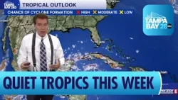 No Tropical Development Expected in Atlantic or Gulf for Next 7 Days