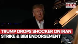 US President Trump Makes Shocking Statement, Says Washington & Tel Aviv Could Attack Tehran Soon