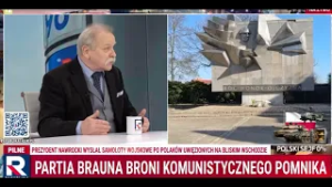 SKANDAL! Chcieli zburzyć pomnik, usłyszeli groźby z Rosji. Co robi partia Brauna? | Republika