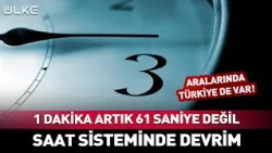 1 Minute Is No Longer 61 Seconds! A Revolutionary Decision...
