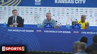 Coach Carlos Queiroz and Jordan Ayew speak to media ahead of Colombia World Cup clash