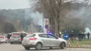 Arezzo - Ravenna, prima della partita il tentativo di aggressione dei tifosi amaranto