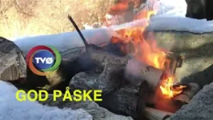 Påske vignett 4 bål