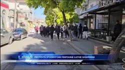 PROTESTA STUDENTORE PERFSHIN GJITHE SHQIPERINE