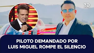 Pilot sued by Luis Miguel claims he received threats following legal dispute