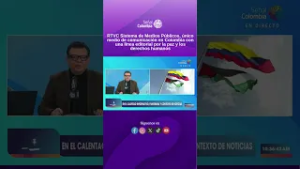 RTVC único medio de comunicación en Colombia con una línea editorial sobre DD.HH. y paz