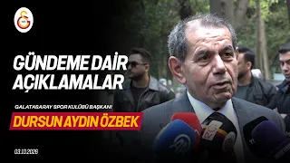 📺 Statements on current events from Galatasaray Sports Club President Dursun Aydın Özbek