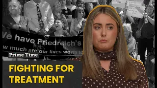 ‘I was devastated’: Woman with Friedreich’s ataxia reacts to HSE drug decision | Prime Time