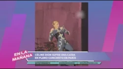 Céline Dion takes a fall mid-concert | Serena Williams has her own Barbie | En la Mañana