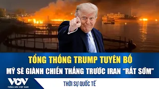 International News Noon 9/29: President Trump declares U.S. will win war against Iran "very soon"
