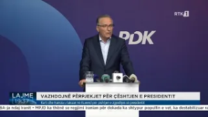 S’ka marrëveshje VV-PDK për president, Hamza: Dhamë ofertën tonë të fundit