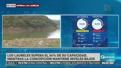 Reservoir levels in the capital: Los Laureles exceeds 54% of its capacity