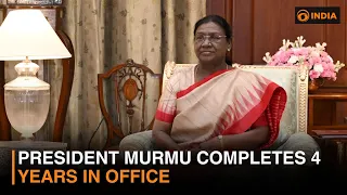 President Murmu completes 4 years in office | DD India