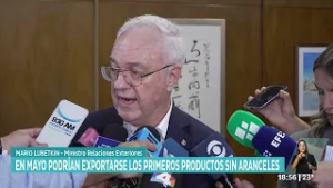Canciller Lubetkin manifestó su satisfacción por el avance del acuerdo comercial Mercosur-UE