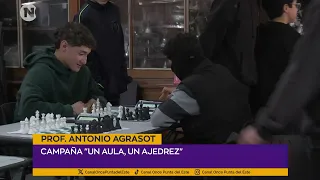 Prof. Antonio Agrasot | "A Classroom, A Chess Set" Campaign