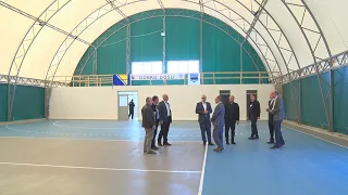 Ministar Omerović u posjeti MSŠ Živinice