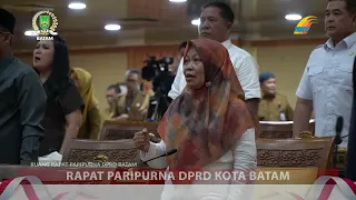 Batam City DPRD Plenary Session August 31, 2026