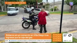 Burglars break into a business in Villa Gobernador Gálvez