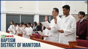 Holy Baptism Held in the Ecclesiastical District of Manitoba | INC News