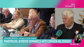 🏛️ Frente Amplio Senator Eduardo Brenta commented on the latest crime figures presented