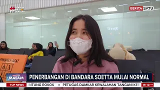 Bandara Soetta Kembali Normal, Penumpang Sempat Cemas