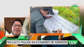 World Today: Alleged fraud in university admission exams in Mexico