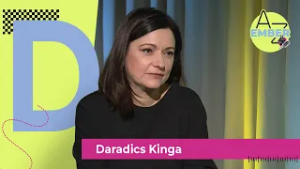 AZ ember: Daradics Kinga felsővezető