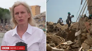 ヴェネズエラ地震、被災地の住民が当局に怒り　がれきを素手で