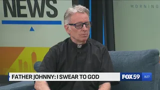 Father Johnny joins FOX59 Morning News