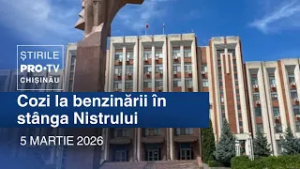 Știrile PRO TV (ORA 17:00) | COZI LA BENZINĂRII ÎN STÂNGA NISTRULUI | Moldova