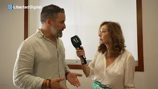 Abascal, blunt: "There will be no response, Morocco has proof of Sánchez's corruption"