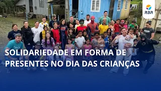 Solidarity in the form of gifts for Children's Day